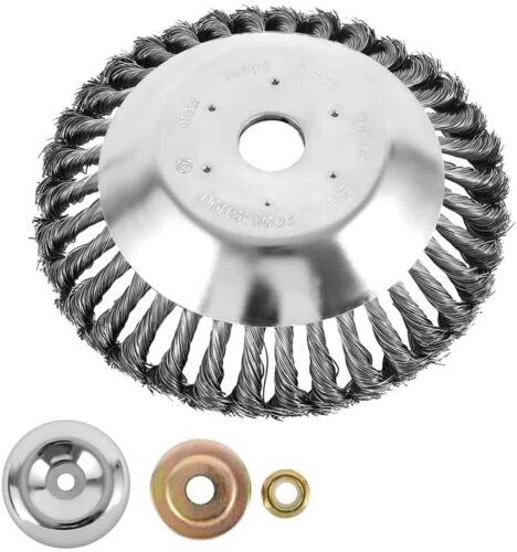 Wire Grass Trimmer | Steel Wire Wee Brushes | Brush for Lawn Mower