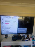 LG 65in LED 4K (2160p) webOS TV UG870V Black Flat Screen Television