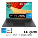 LG gram, Intel Core i5, 16GB RAM, 256GB SSD, 14 Inch Laptop, 14Z90RU-G.AP52A1