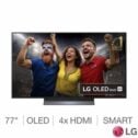 LG OLED77C55LA.AEK 77 Inch OLED 4K Ultra HD Smart TV. FREE DELIVERY