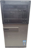 Linux pc computer Dell 3010 Tower i5-3450 3.10GHz 8GB 128GB SSD DVD-RW Mint