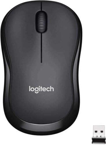 Logitech M220 Wireless Mouse Silent Buttons | 2.4 GHz with USB Mini Receiver, 1000 DPI Optical Tracking, 18 Month Battery Life, Ambidextrous PC | Compatible with PC & Mac