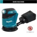 Makita DBO180Z 18V Brushless Cordless Rechargeable Disc Random Orbital Sander