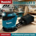 Makita DBO180Z 18V Cordless Random Orbital Sander for Woodworking And Putty Poli