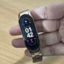 Mi Band 6 XIAOMI Activity Tracker Watch Used with Rose Gold strap