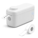 Mini Bluetooth Label Maker – Ink‑less Thermal Printer with Cutter, Rechargeable