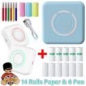 Mini Pocket Thermal Printer Bluetooth Mobile Phone Photos Label Printing Machine