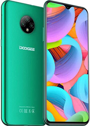 DOOGEE X95 Mobile Phone | Android 10 | 4G Smartphone SIM Free Phones Unlocked | 6.52 inch Dewdrop Full Screen | 4350mAh Big Battery Fast Charge