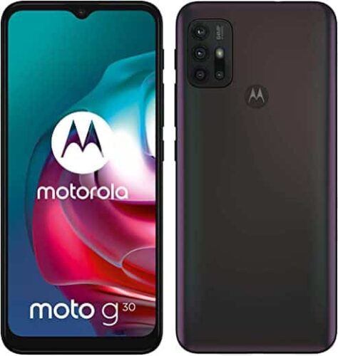 Motorola Moto G30 Smartphone | 6.5 Inch 90Hz, Qualcomm Snapdragon, 64MP quad camera system, 5000 mAH battery, Dual SIM, 4/128GB, Android 11
