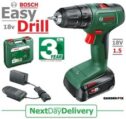 new BOSCH EasyDRILL 18V-40 Cordless 18VDrill Driver 06039D8070 4053423230659