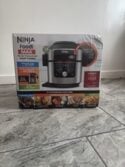Ninja Foodi MAX OL750UK 15-in-1 SmartLid Multi-Cooker 7.5L Brand New Unopened