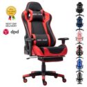 NOKAXUS Gaming Chair Executive Office Chair Recliner Footrest Lumbar Supports UK