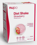Nupo Diet Meal Replacement Shake Powder Strawberry Added Fibre 12 Servings