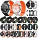 Nylon/Metal Band Strap For Huami Amazfit GTR 47/42mm GTS 4 3 2e 2 Mini Bip Lite