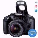 Official Canon EOS 4000D DSLR Camera and EF-S 18-55 mm f/3.5-5.6 III Lens -Black