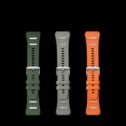 Original Fluororubber Bamboo-Joint Design Watch Strap 22mm For OPPO Watch X3