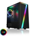 PC Gaming Computer AMD 5600G Ryzen 4.4 Six Core 32GB 120GB SSD Windows 11 s7