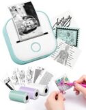 Phomemo T02 Mini Pocket Bluetooth Thermal Printer Wireless Photo Printer Sticker