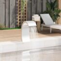 Pool Fountain with LEDs 30x60x70cm Stainless Steel 304 with/without Led vidaXL