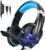 PS4 Headset, INSMART PC Gaming Headset Over-Ear Gaming Headphones with Mic LED Light Noise Cancelling & Volume Control for Laptop Mac New Xbox One…