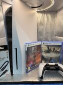 PS5 Disc Edition Bundle With Box And All Accessories Including Games Shown