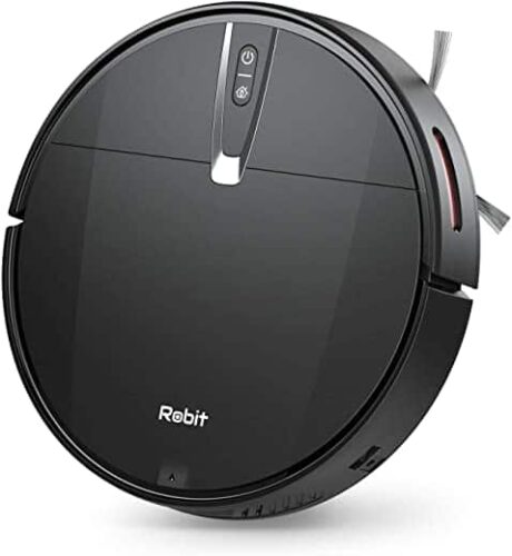 Robit V3S Robot Vacuum Cleaner, 2200Pa High Suction, Quiet & Slim, 4400mAh Battery & Self-Charging, Robot Vacuum for Hard Floor & Low Pile Carpet,…