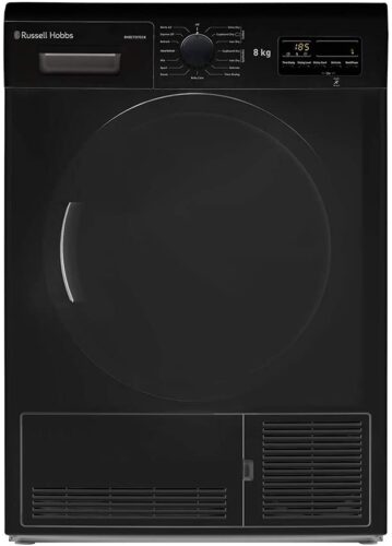 Russell Hobbs RH8CTD701B 8KG Condenser Sensor Tumble Dryer