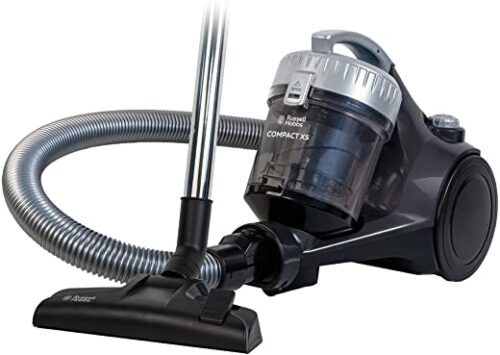 Russell Hobbs RHCV1611 | Compact XS Cylinder Vacuum | Compact and Lightweight | 8m Cleaning Radius