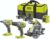 Ryobi 18v Triple Kit Combi Drill, Impact Driver & Circular Saw 2X 2.0Ah Li-ion Batteries & Charger