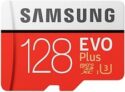 Samsung EVO Plus 128 GB microSDXC UHS-I U3 100 MB/s Full HD & 4K UHD Memory Card