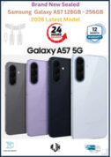 Samsung Galaxy A57 5G 256GB/128GB Unlocked 2026 Latest Factory Sealed UK Seller