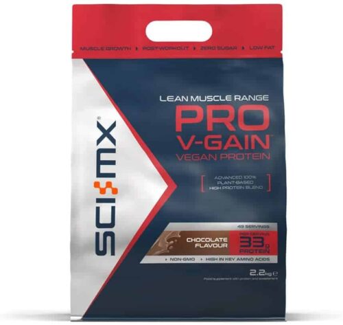 SCI-MX Nutrition Pro V-Gain Protein Powder | Plant Based 2.2 kg