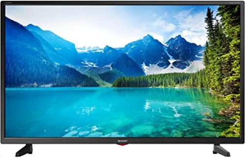 Sharp 1T C32BB3IE1NB 32 Inch TV | HD Ready LED Display | Harman/Kardon Speakers | Dolby Digital Audio Decoder | 3 x HDMI Ports, 2 x USB Ports