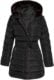 shelikes Womens Hooded Quilted Winter Coat Sizes UK 8 10 12 14 16