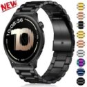 Stainless Steel Metal Band Strap For OnePlus Watch 3 2 2R OPPO Watch X X2 4 Pro