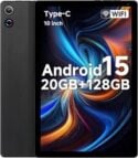 Tablet, Android 15 10.34 Inch, 20GB+128GB+1TB TF, 8-Core HD Display, 5000mAh