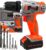 Terratek 13Pc Cordless Drill Driver 18V/20V-Max Lithium-Ion Combi Drill, Electric Screwdriver, Accessory Kit, LED Work Light, Quick Change Battery…