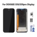 TFT LCD Display Touch Digitizer Screen For DOOGEE S59/S59 Pro Replacement w/Tool
