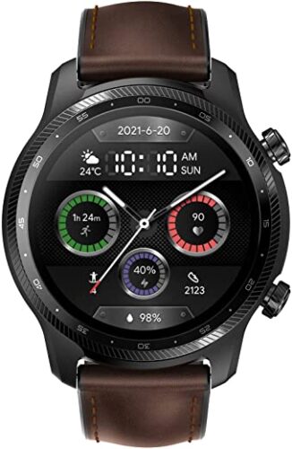 Ticwatch Pro 3 Ultra 4G/LTE Smartwatch | Cellular Connectivity by Vodafone OneNumber | Qualcomm SDW4100 and Mobvoi Dual Processor System Wear OS