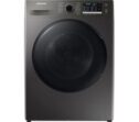 TieDex UK SAMSUNG Series 5 ecobubble WD80TA046BX/EU 8 kg Washer Dryer - Graphite