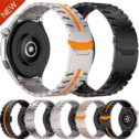 Titanium Metal Watch Band Strap For Huami Amazfit GTR GTS 4 3 2e 2 Mini Bip 5 3