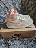 UK 9.5 - Air Jordan 1 ZM Air (DV1307-102) Sail/Terra-Blush-Burnt Sunrise Mens