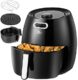 Uten 6.5L Air Fryer 1800W with Rapid Air Technology for Healthy Oil Free & Low Fat Cooking, Baking and Grilling