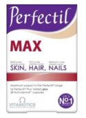 Vitabiotics Perfectil Max Support Healthy Skin Hair Nails Nutri-Demal 84 Tablets