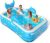 VOXON Inflatable Swimming Pool | Padding Pool Swim Centre | Pools for Kids Adults Family | Indoor Outdoor & Garden
