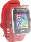 VTech - Kidizoom Smart Watch DX2, Children's Red Color Kids Dual Camera Watches