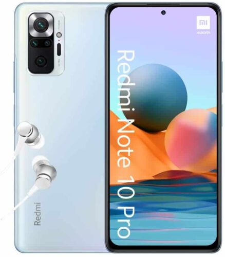 Xiaomi Redmi Note 10 Pro Smartphone | 6RAM+128GB | 6.67” 120Hz AMOLED DotDisplay 108MP Quad Camera | Snapdragon 732G | 5020mAh