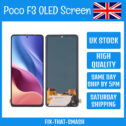 Xiaomi Poco F3 M2012K11AG Replacement OLED LCD Display Screen Touch Digitizer