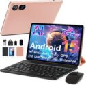 YESTEL Tablet 10 Inch Android 15 with Gemini AI, 30GB RAM + 2TB ROM Expansion
