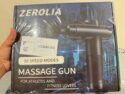 Zerolia Massage Gun 30 Speed Modes 10 Heads Fitness Health Deep Tissue Massager
